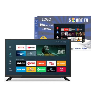 OEM Normal Led Tv Flat 4k Android Tv Smart 32 42 43 50 55 65 75 85 Inch Televisions Smart Tvs Televisor