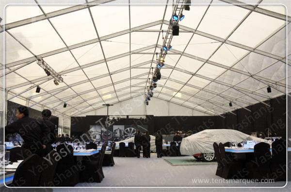 Sturdy Aluminum Frame Wedding Reception Marquee / Outside Party Tents For Rent