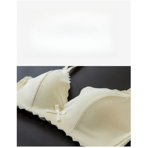 Women Wire Free Bra With Panty Set High Quality Seamless Lingerie Panties With Bra Set Women
