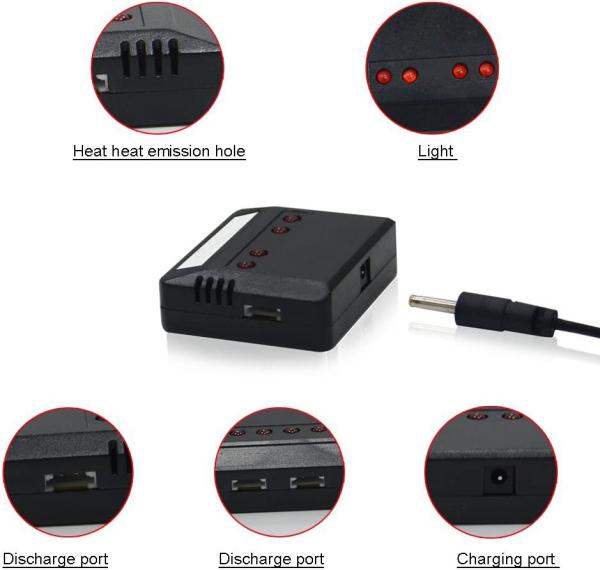 NCM Rechargeable Li Ion Polymer Battery Pack 3.7V 500mAh Lipo Battery