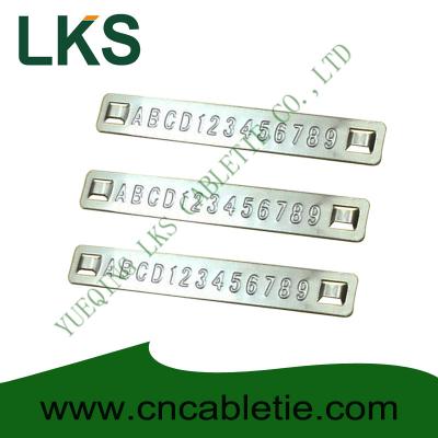Embossed Stainless steel tags