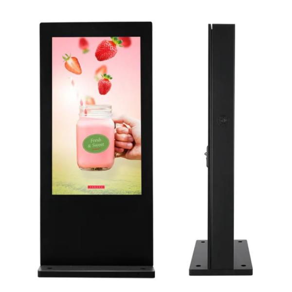 Water and Dust-proof Outdoor Digital Signage with Multi-language Support and Automatic Content Scheduling