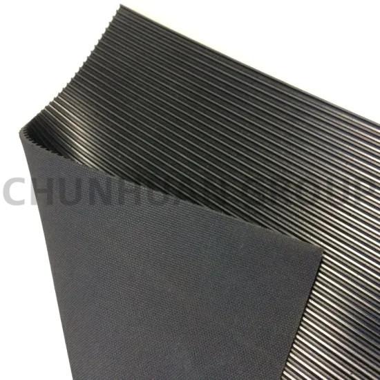 Anti Slip Cloth Insertion Flooring 2mm Silicone Rubber Sheet