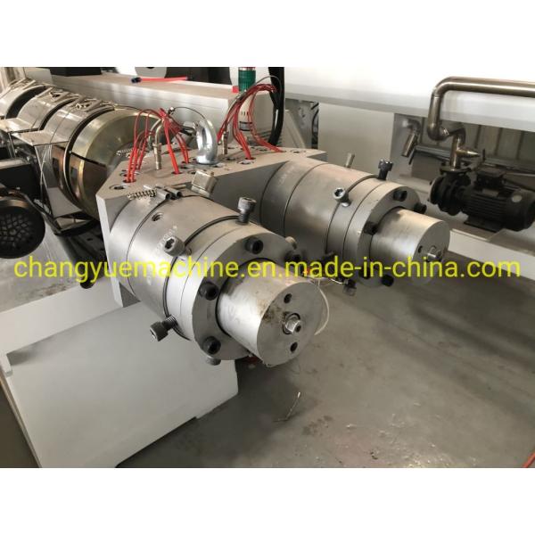 Electricity Conduit PVC Pipe Making Machine with Double-screw 65/132 Extruder Size