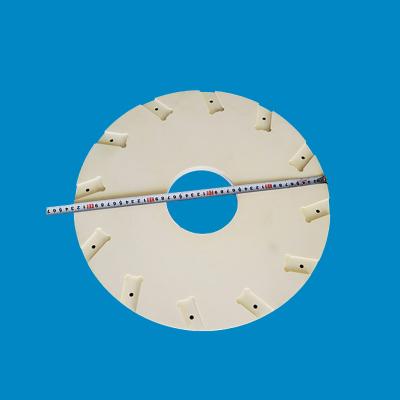 Wear Resistance Zirconia Alumina Ceramic Components Crusher Parts OEM