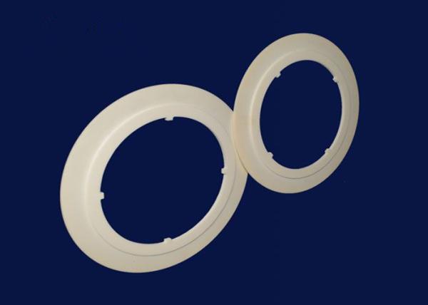 Anéis cerâmicos das peças da alumina de 99%, calefator cerâmico do anel do calefator cerâmico redondo