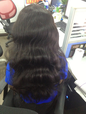 Virgin Human Hair Front Lace Wigs