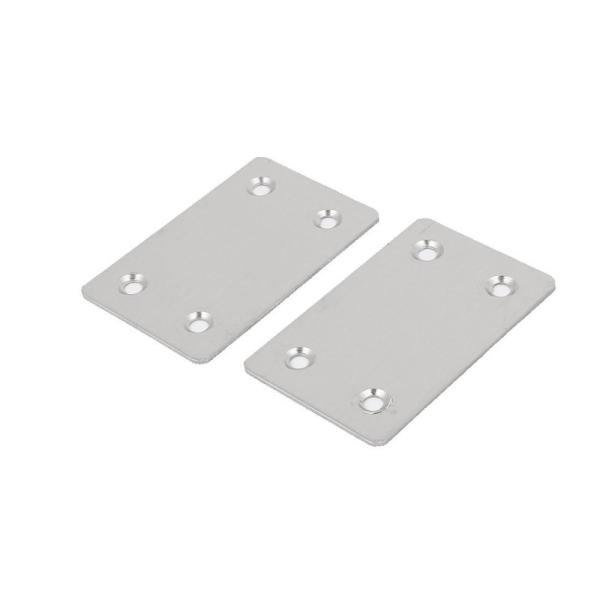 Galvanized Metal Fixing Bracket for Wood Repair Single-side Bracket 2-2.5mm Thickness