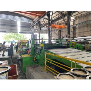 High Accuracy Metal Sheet Slitting Line With Fast Change Twin Slitters