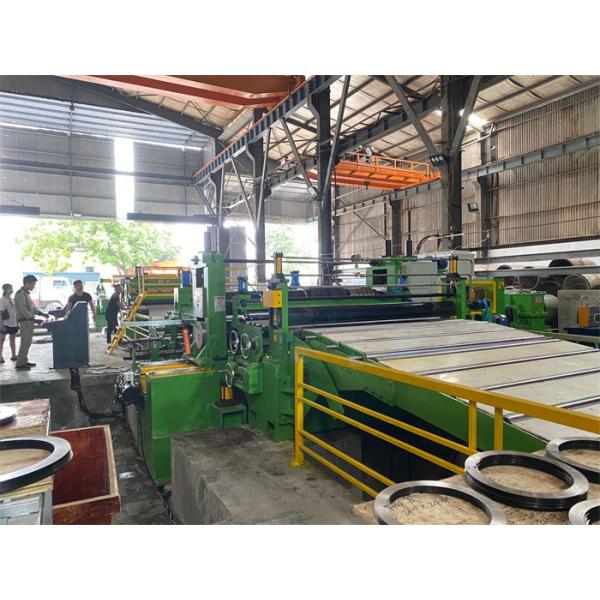 High Accuracy Metal Sheet Slitting Line With Fast Change Twin Slitters