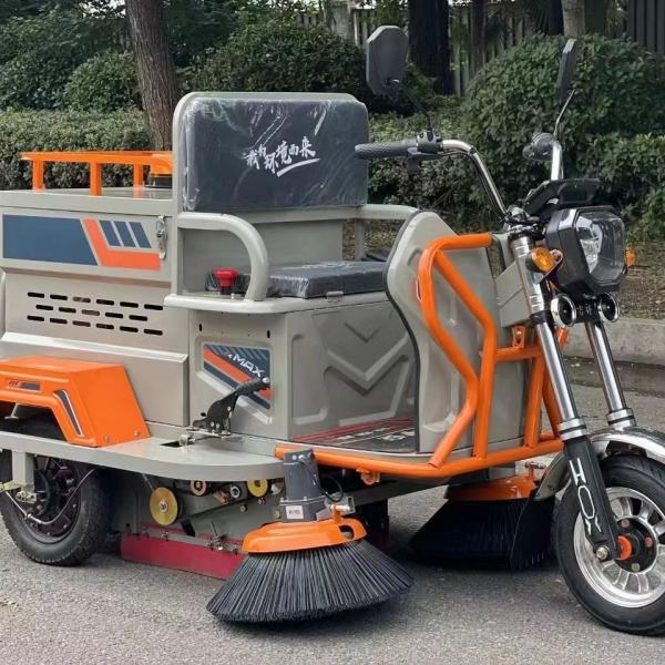 Pure Electric Street Sweeper Truck Commercial Industrial Floor Cleaning Scrubbing Machine