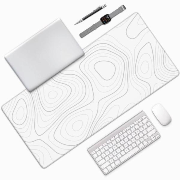 Desktop Extended Gaming Mat Xxxl Stitching Edge Desk Pad Mat Mouse Pad Gamer Square