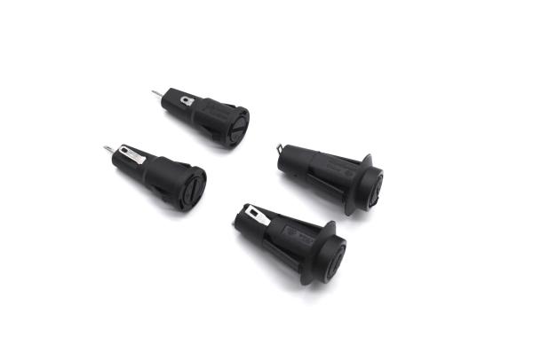 Screw Cap Chassis 6.3A 10A 5x20mm 6x30mm 10x38mm Ceramic Glass Tube Bayonet Panel Mount Fuse Holder