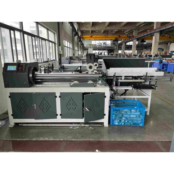 Máquina cortadora automática industrial de núcleos de papel para tubos de 1100-1300 mm de longitud
