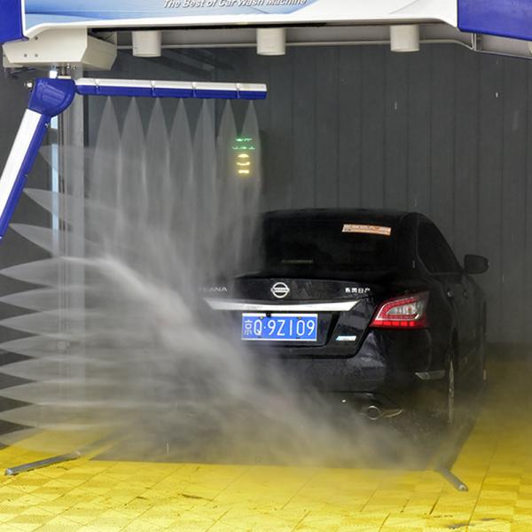 Qingdao Risense 360 Full Automatic Car Wash Equipment Touch Free Car Wash with air Dryer and lava Shampoo