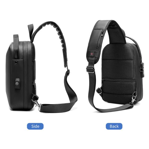 Высококачественный бренд мужской спортивной моды водонепроницаемая противоугонная грудная грудь кросскорпусная сумка для мужчин