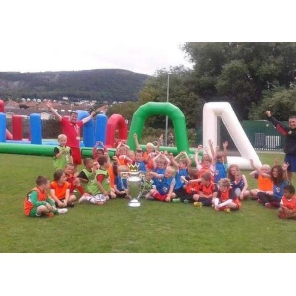 Игры спортов курса штурма футбола взрослых Promo раздувные для потехи