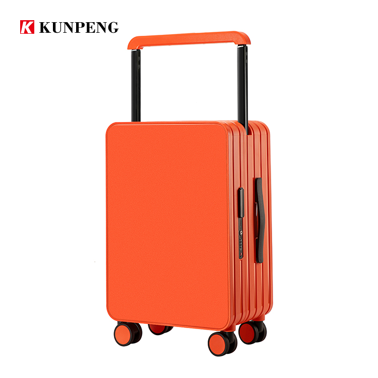 Luxury Unisex Customizable Hard Shell Carry-On Suit Case Wide Pull Rod Universal Spinner Wheel TSA Lock Durable PC Popular
