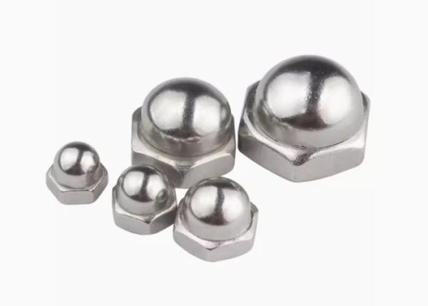 M8 M10  Stainless steel Dome Cap Nut 1/4 5/16 ASTM A193 A194 acron nuts Metal bolts