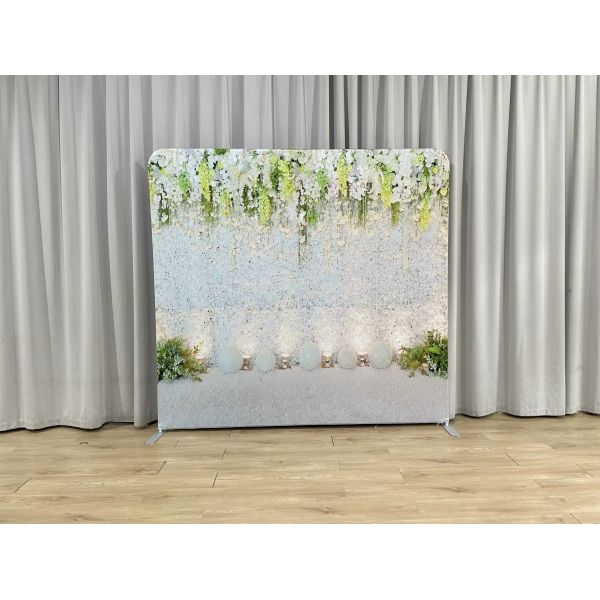 250gsm Tension Fabric Photo Booth Backdrop 8x8 Photo Booth Back Drops