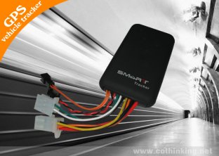 GT06 High Integrated Three LED Indicator GPRS Vehicle Tracker With SOS And Burglar Alarm
