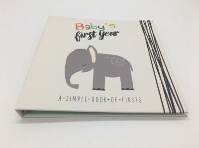 Baby'S First Year Record Scrapbook Photo Album For Baby Memory Collection