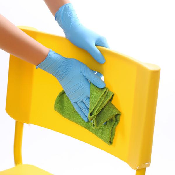 Oil Resistant Disposable Nitrile Gloves Powder Free 3 Year Shelf Life