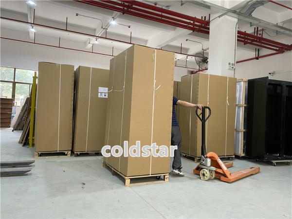 Display Fridge Cooler 1000L Double Door Supermarket Restaurant Drinks Refrigerator