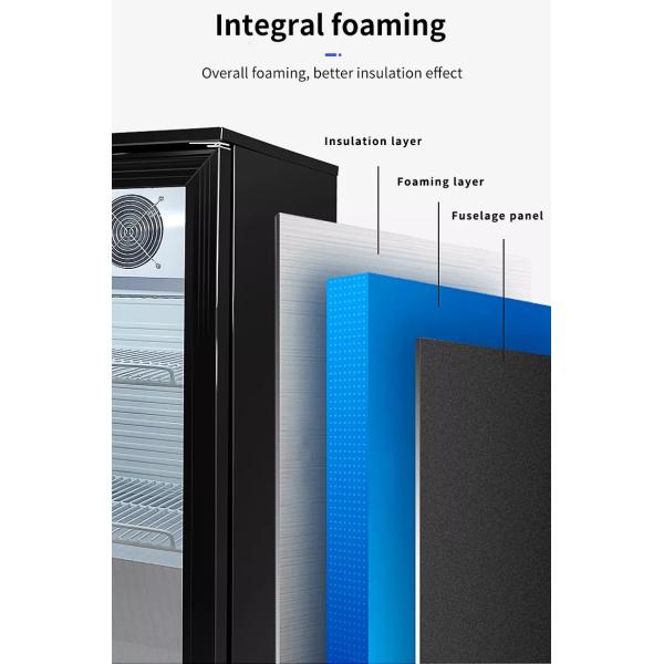 350L Sliding Beer 3 Door Upright Display Freezer