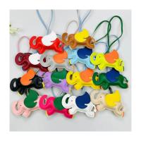 Des porte-clés en cuir en vrac sur mesure porte-clés de voiture porte-clés en cuir en caoutchouc