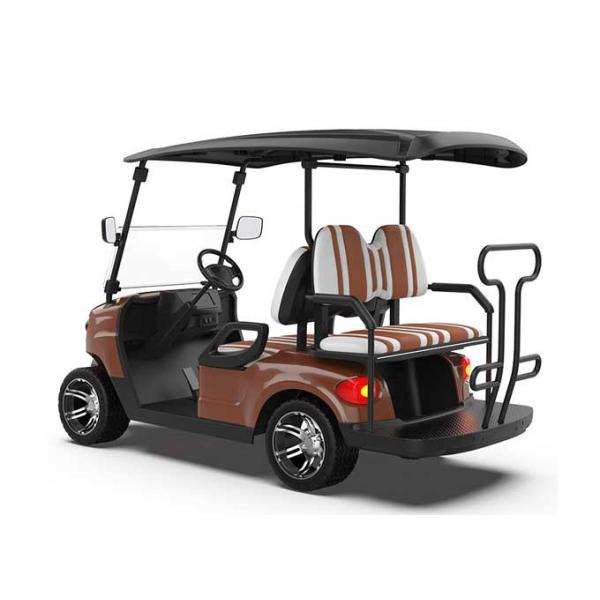 Personalized Design 2+2-Seater Electric Golf Cart Expandable Rear Seat