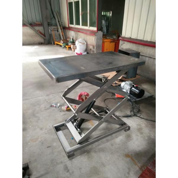 Таблица гидравлического подъема нержавеющей стали утверждения CE гидравлический электрический подниматься