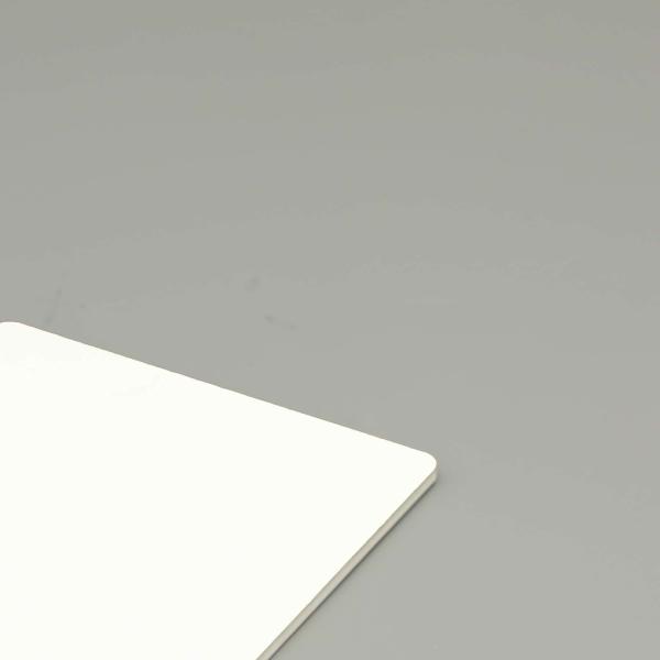 0.03mm To 0.6mm PVDF White Fire Rated Aluminum Composite Panel For wall cladding and  Roof ACP Roofing Sheet