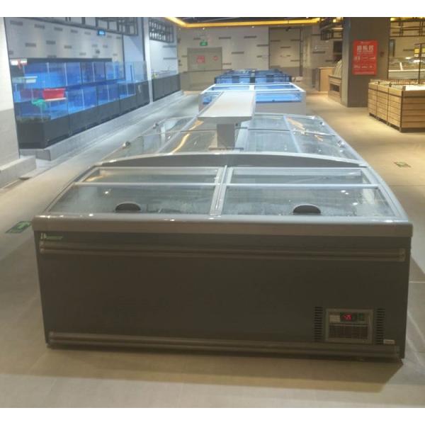 Автомобиль размораживает коммерчески блок медной трубки раздвижной двери верхней части замораживателя дисплея конденсируя