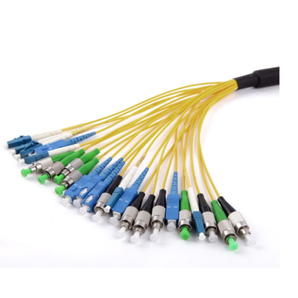 SC-SC Patch Cord 3m Length ≤0.3dB Insertion Loss Suitable for -40-70°C Environments