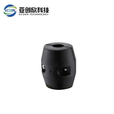 Black Plastic Injection Molding Assembly Cold Runner 3D Drawings