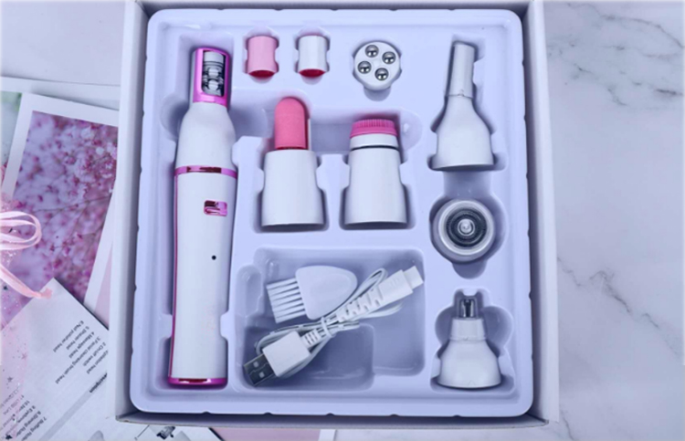 7 в 1 женские средства личной гигиены Электрический маникюрный набор Брау носовой триммер женский комплект ухода