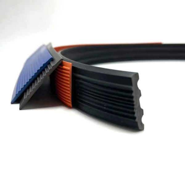 Protective L Shape PVC Rubber Stair Nosing Edge Trim for Slip Resistant Stair Treads