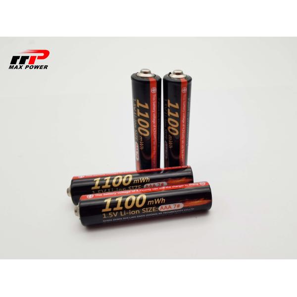 Батареи иона лития MSDS 1.5V AAA 500mAh перезаряжаемые