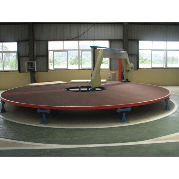 Circle Horizontal CNC Foam Cutting Machine , Foam Board Cutter High Performance