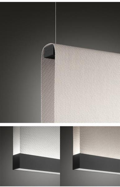 Designer Curtain Pendant Lights Modern Minimalism Pendant Lamp(WH-AP-552)