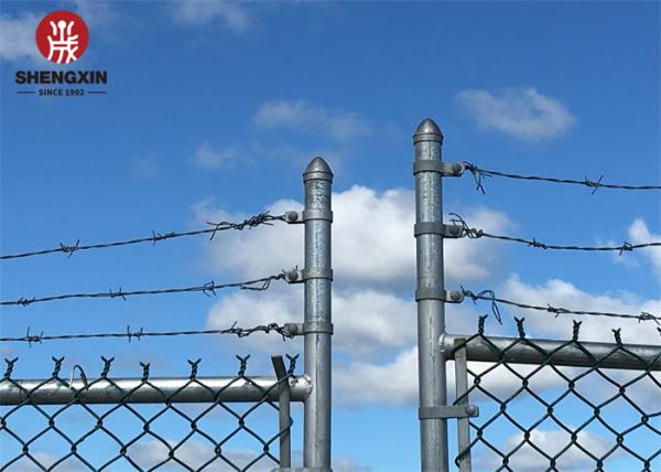 Spiral 4 Barbs Galvanized Barbed Wire Stainless Steel