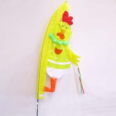 Easter Garden Flag Cock