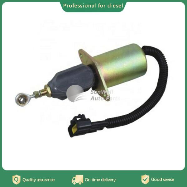 China supply 6CT Engine sapre parts 24V Fuel Pump Shutoff Solenoid valve 3977620