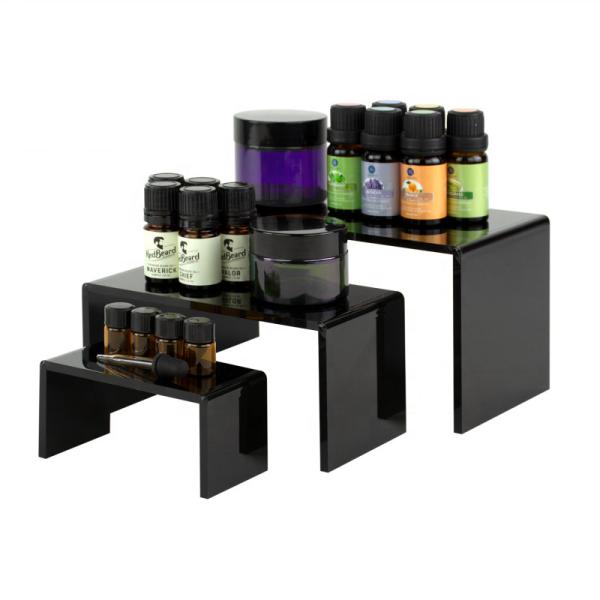 Food Decorative Acrylic Riser Keyboard Base Display Store Metal Retail Desktop Model Colorful Layered