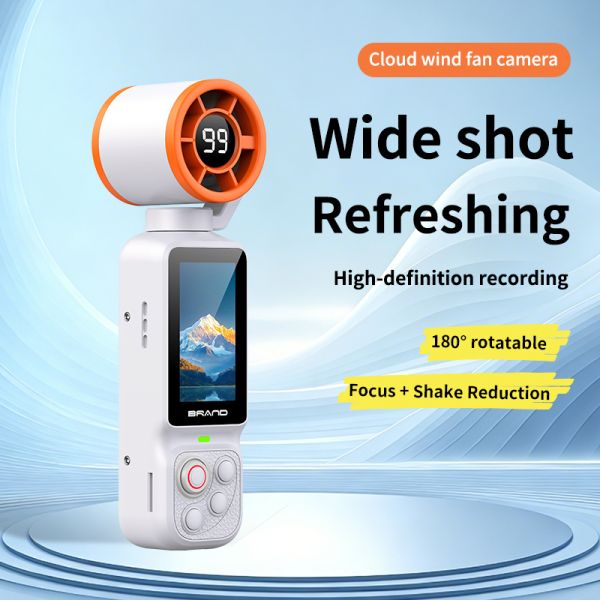 LK033 4K Handheld Action Camera Ultra HD With Tripod Stand Vlog Camera