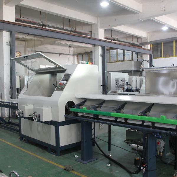 Máquina pulidora de la correa abrasiva y del alambre de nylon de la rueda con la cabeza de pulido 2