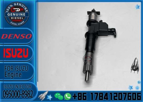 Inyector de combustible de ferrocarril común de Golden Vidar reelaborado 095000-8982 para ISUZU 4HK1 para denso