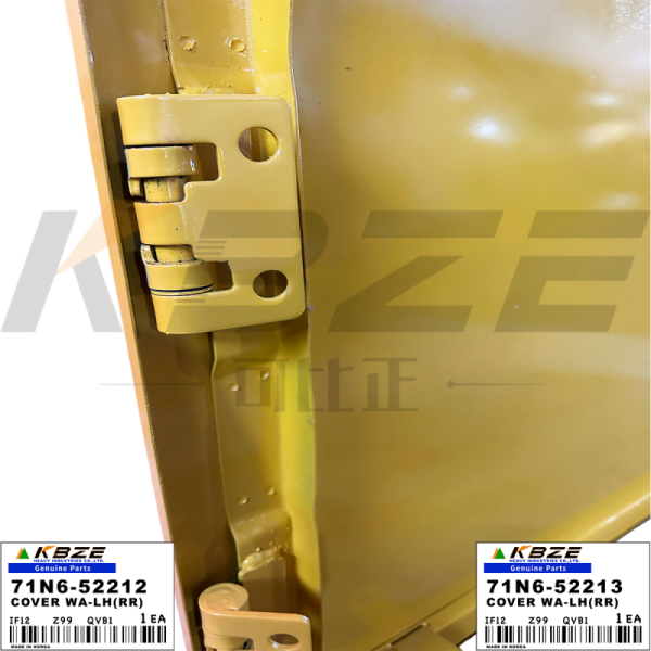 KBZE 71N6-52212 71N6-52213 LH RADIATOR SIDE DOOR FITS HYUNDAI R200-7 R210-7 R215-7 R220-7