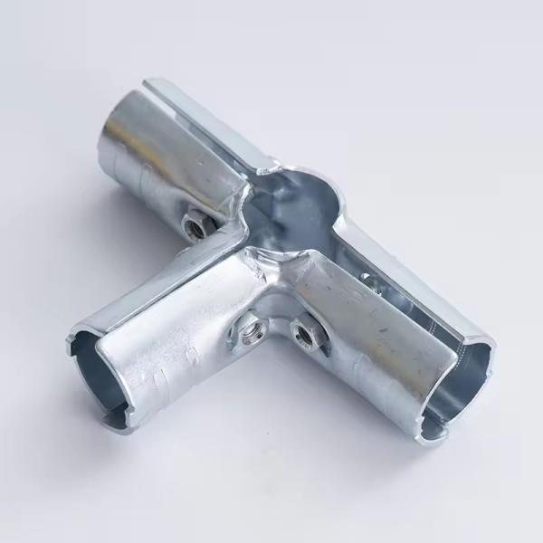 Metal Pipe Joints Lean Tube Pipe Connector Fitting For 28mm